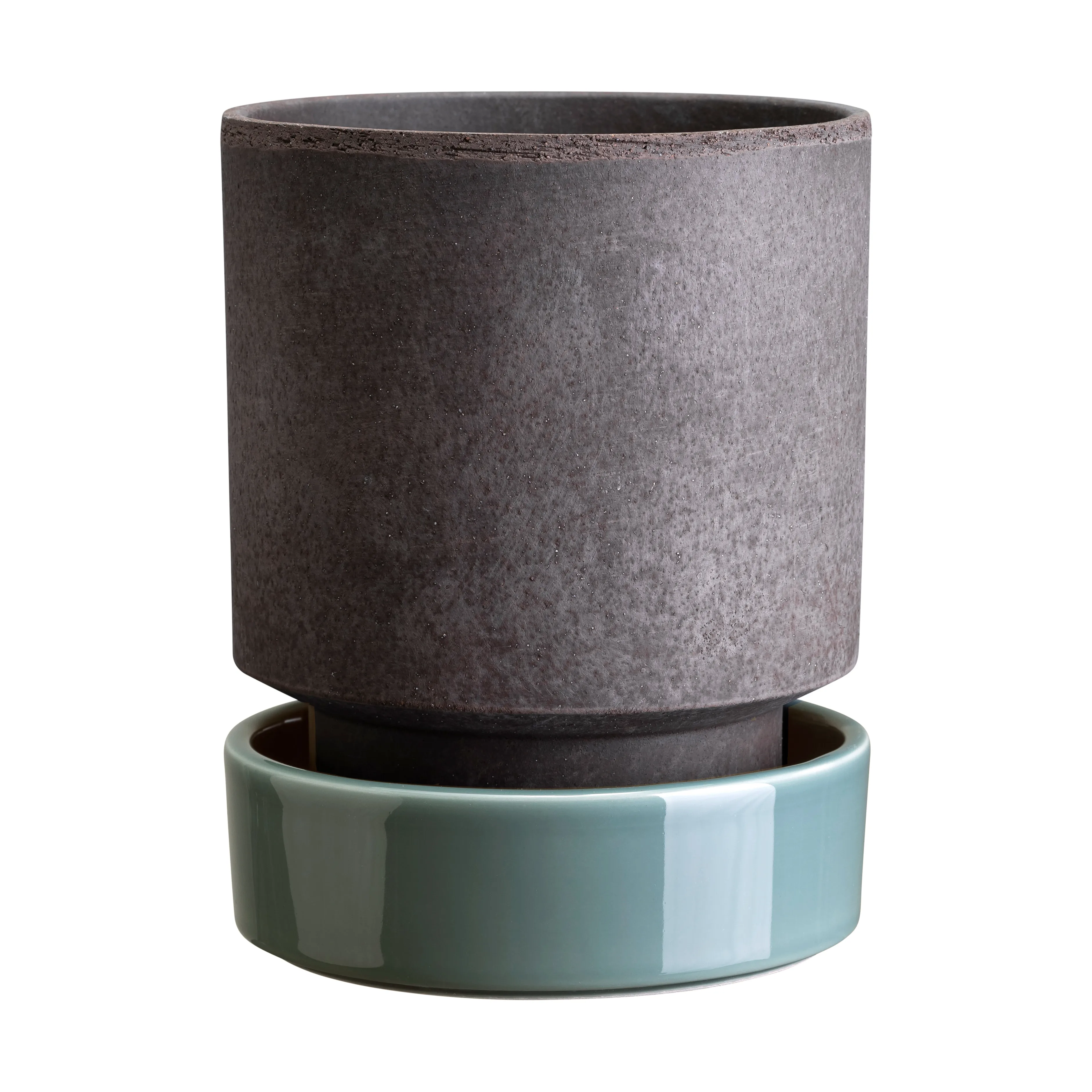 Hoff kruka, Ø18 cm, Raw Grey-Misty Blue