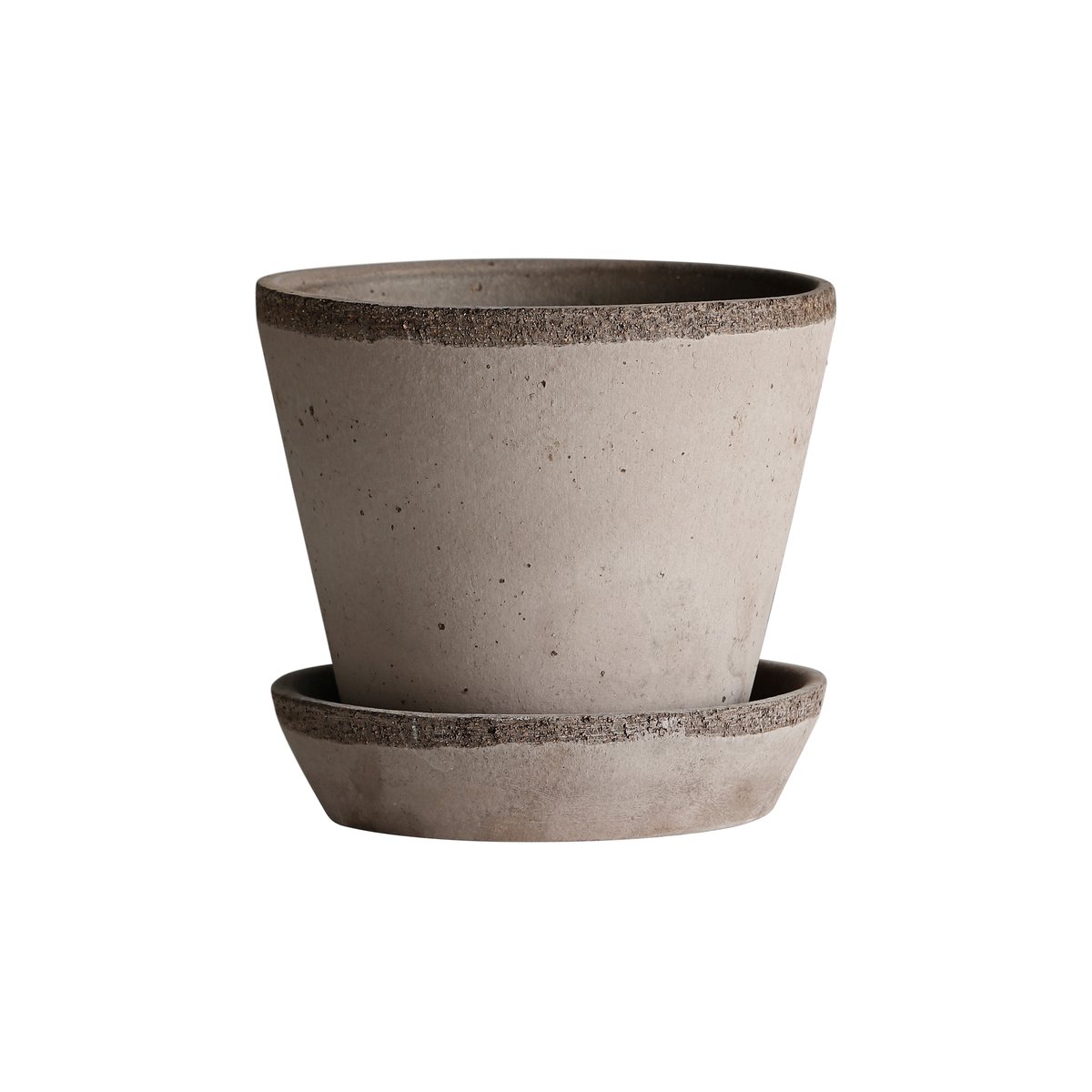 Bergs Potter Julie kruka 12 cm Grå | Skandinavisk Design | Krukor | Grå
