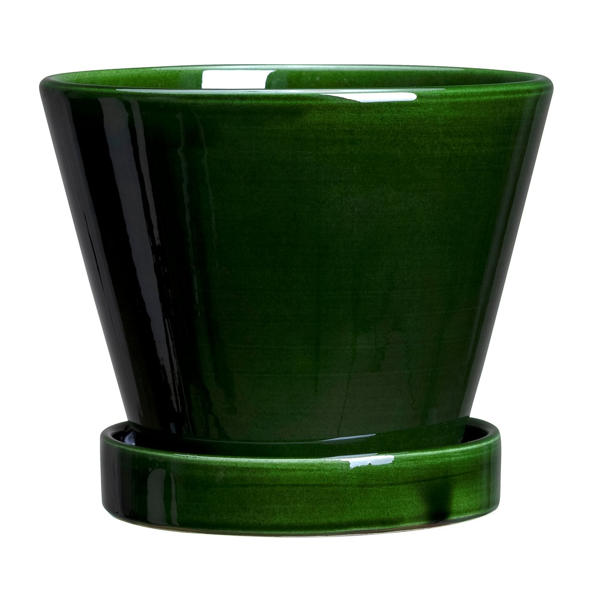 Bergs Potter Julie kruka glaserad 19 cm Green emerald