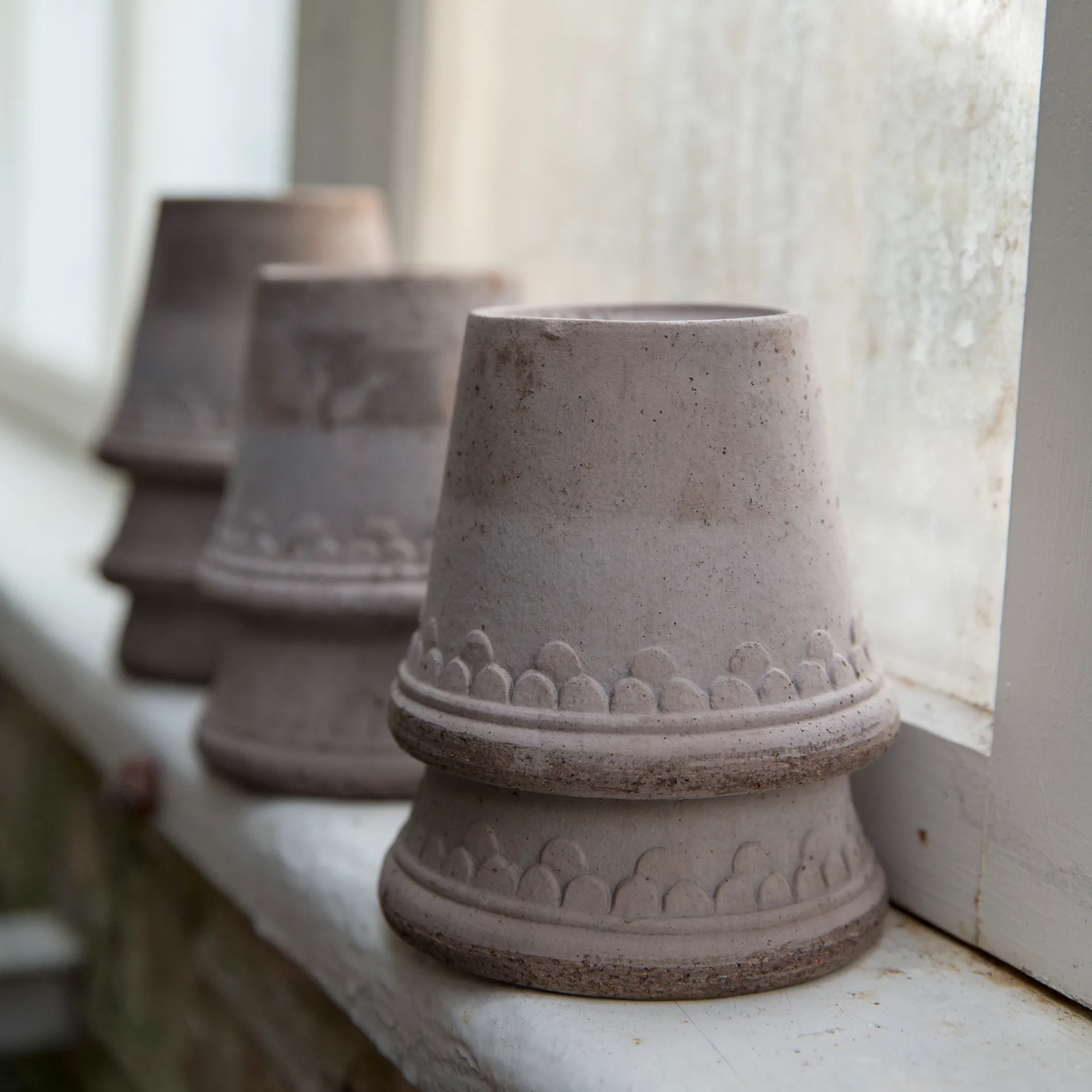 Köpenhamn kruka Ø10 cm, Grå Bergs Potter