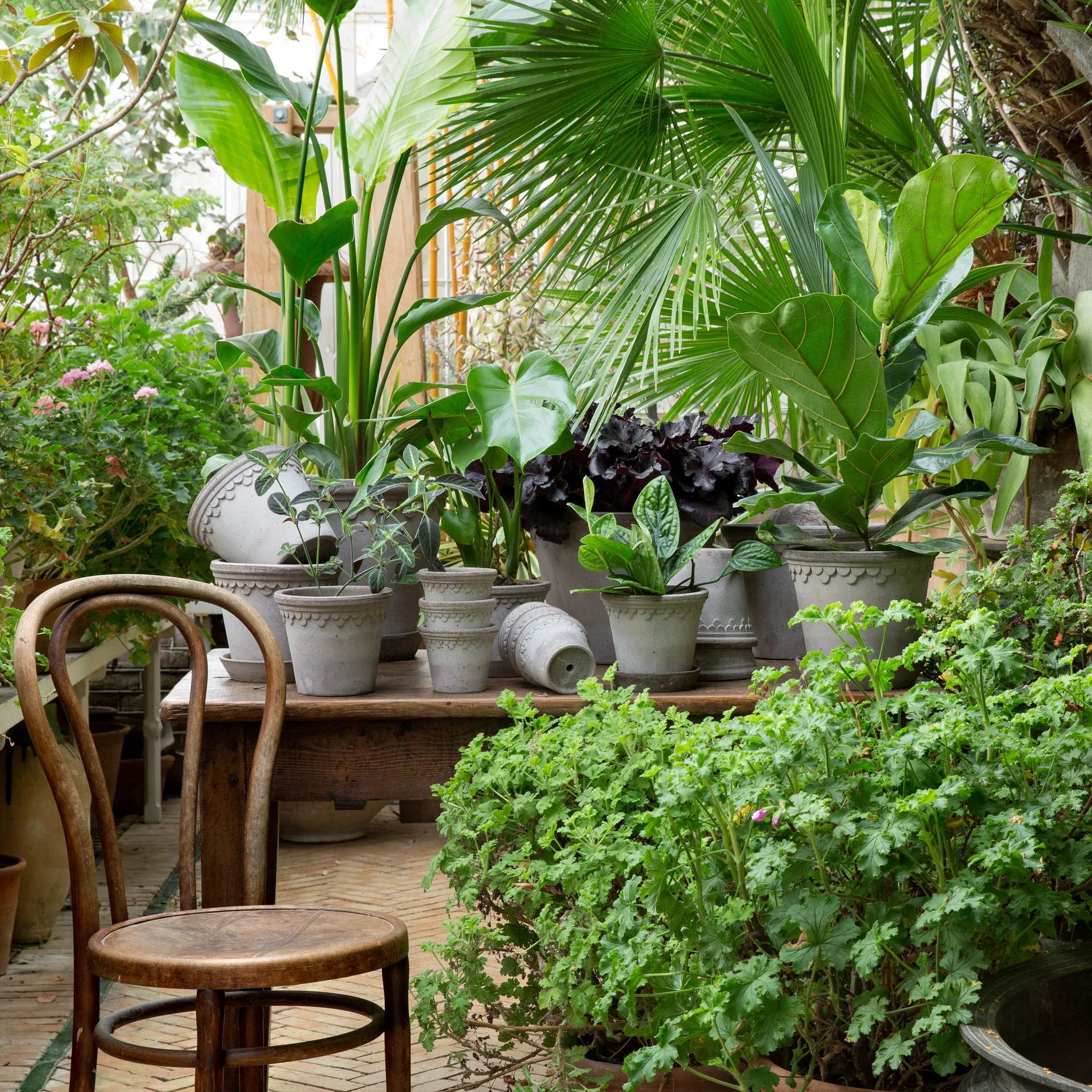 Köpenhamn kruka Ø12 cm, Grå Bergs Potter