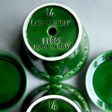 Köpenhamn kruka glaserad Ø16 cm - Grön - Bergs Potter