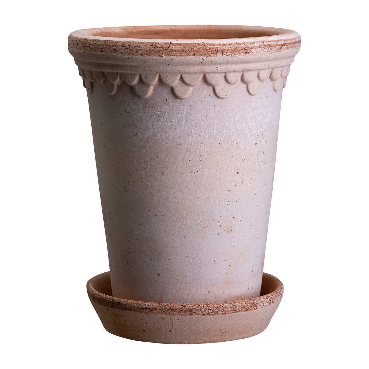 Bergs Potter Köpenhamn kruka hög 10 cm Rosa | Skandinavisk Design | Krukor | Rosa