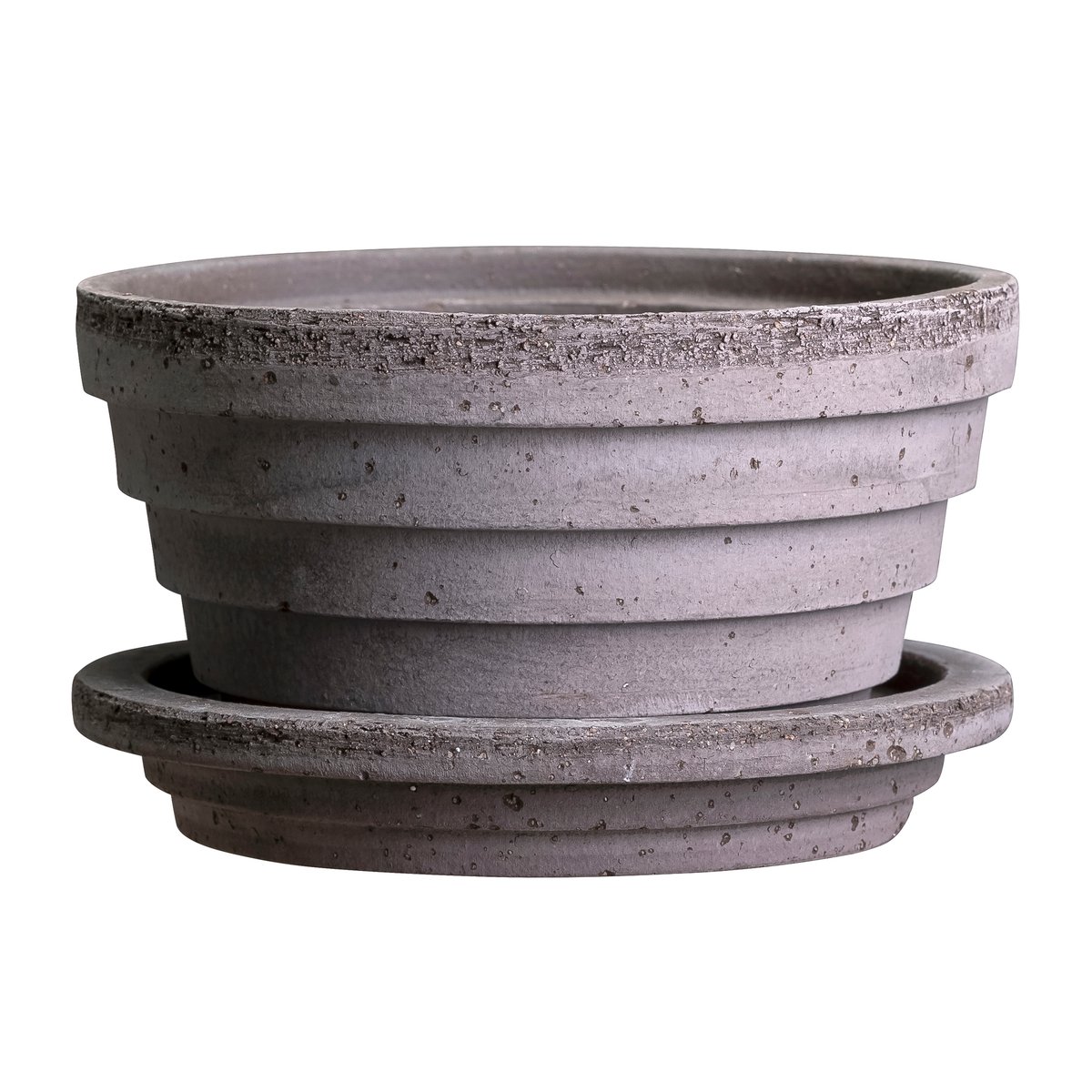 Bergs Potter Planet Mars kruka 12 cm Grå | Skandinavisk Design | Krukor | Grå