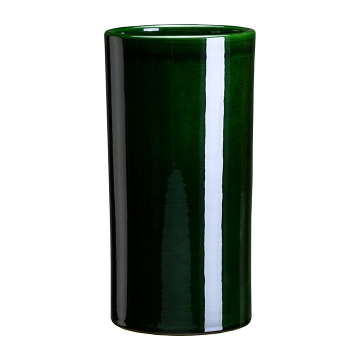 Romeo vas glaserad Ø12 cm - Green - Bergs Potter