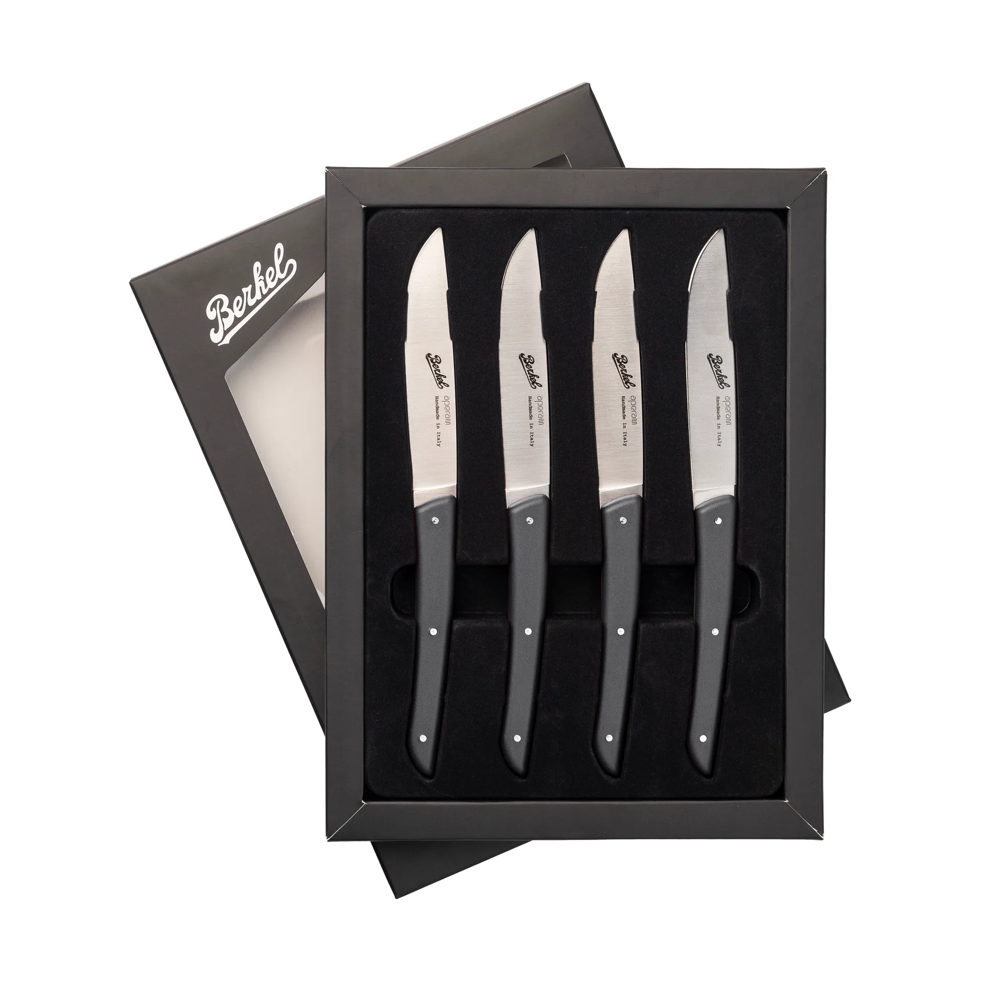 Color köttkniv 4-pack 11 cm, Black Berkel