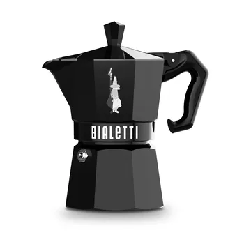 Bialetti exclusive mokabryggare - Svart, 3 koppar - Bialetti