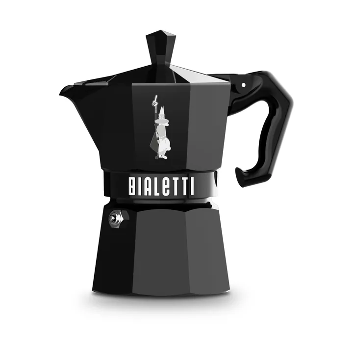 Bialetti exclusive mokabryggare - Svart, 3 koppar - Bialetti