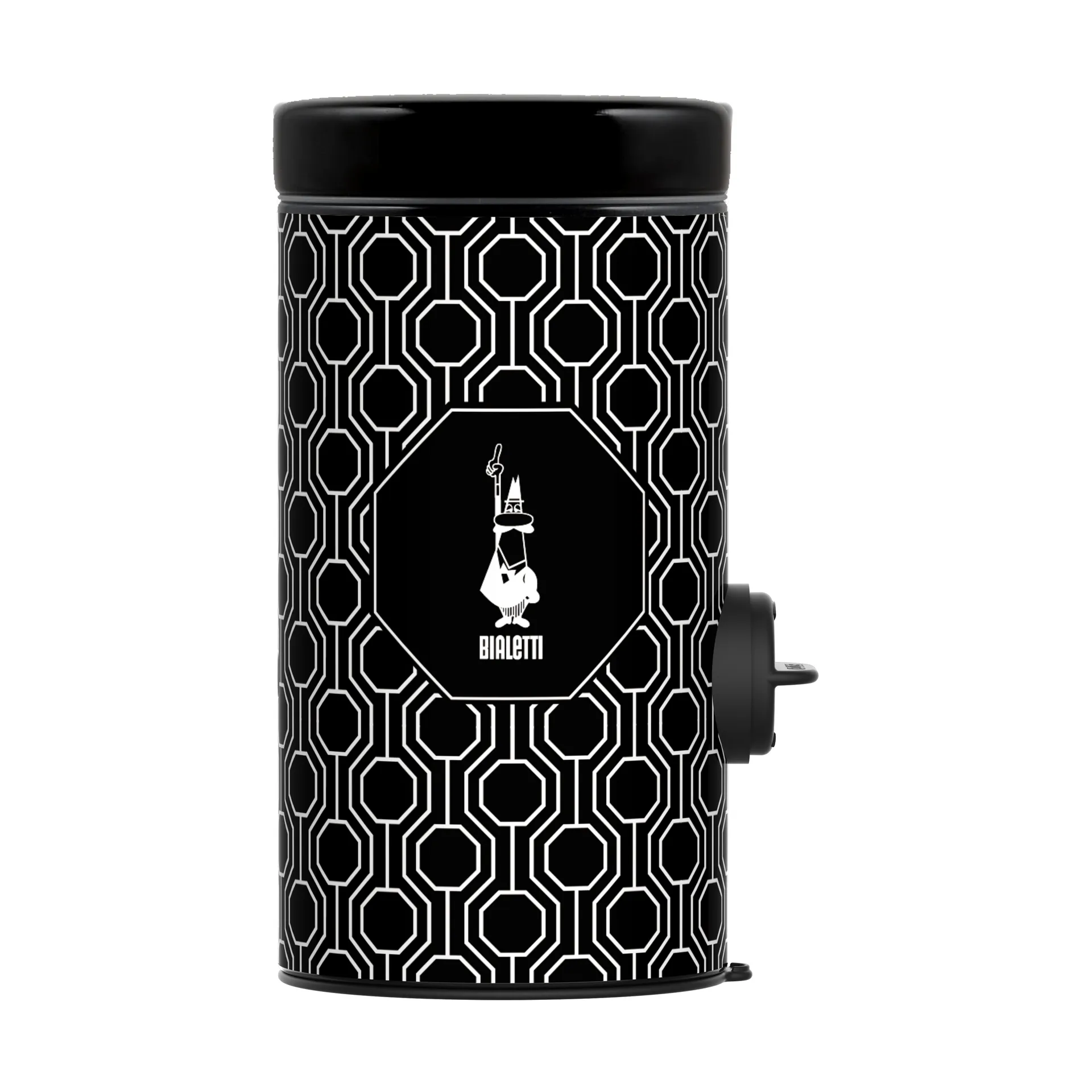 Bialetti kaffedoserare inkl burk, Svart-vit Bialetti