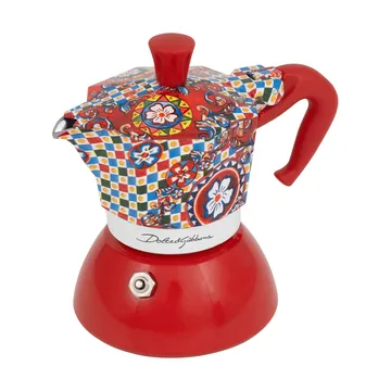 Bialetti x Dolce & Gabbana mokabryggare induktion - Sicilian cart, 2 koppar - Bialetti