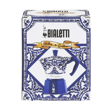Bialetti x Dolce & Gabbana mokabryggare - Mediterraneo, 3 koppar - Bialetti
