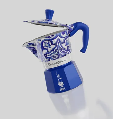 Bialetti x Dolce & Gabbana mokabryggare - Mediterraneo, 3 koppar - Bialetti
