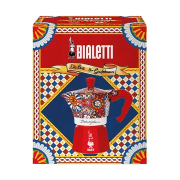 Bialetti x Dolce & Gabbana mokabryggare - Sicilian cart, 3 koppar - Bialetti