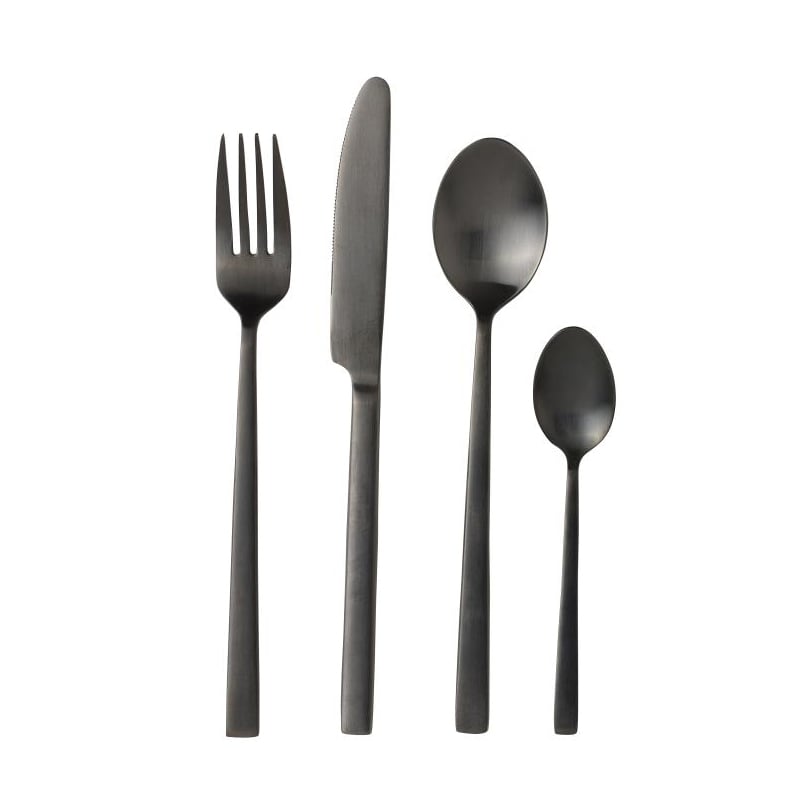 Bitz bestickset 16 delar Svart | Skandinavisk Design | Bestickset | Svart