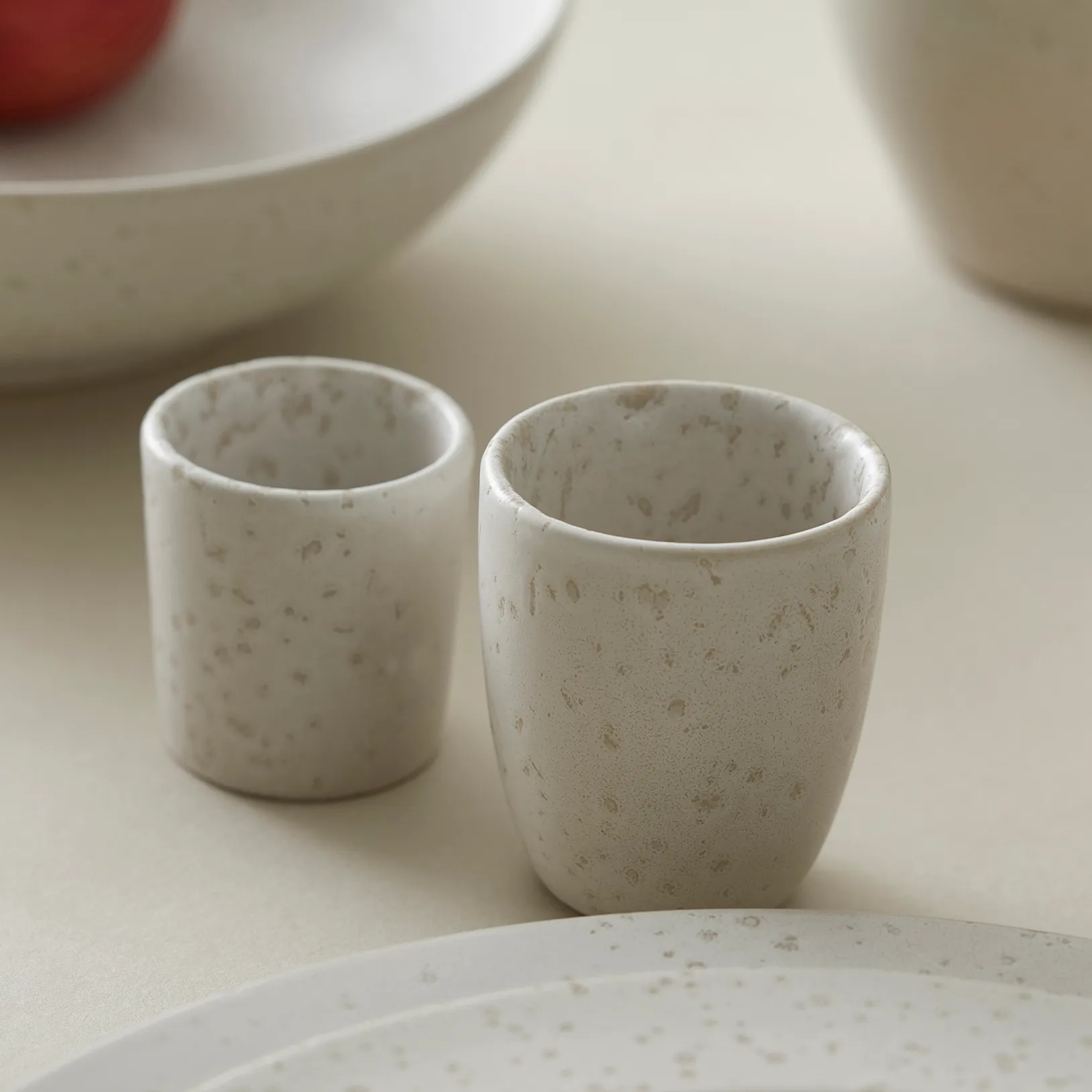 Bitz espressokopp 10 cl matt, Matt gräddvit Bitz