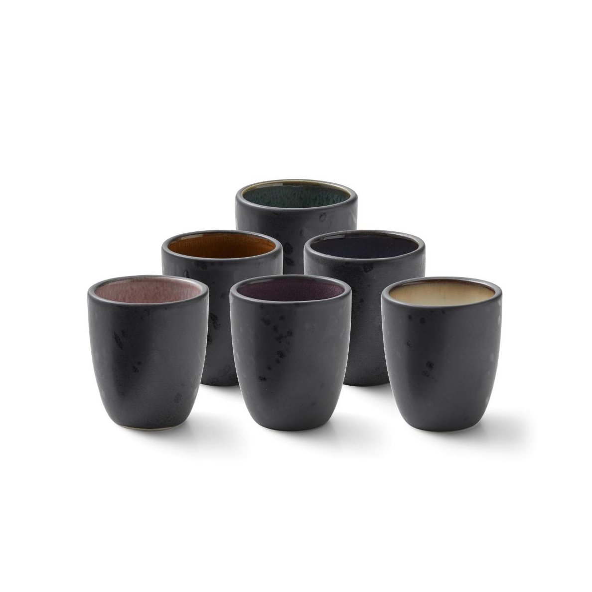 Bitz espressokopp 6-pack Svart | Skandinavisk Design | Espressokoppar | Svart