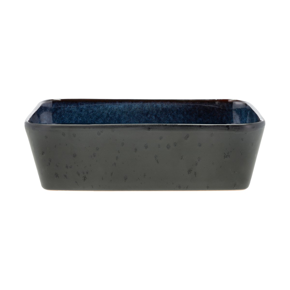 Bitz fat rektangulärt 21x28 cm Black-blue | Skandinavisk Design | Serveringsfat & Uppläggningsfat | Svart