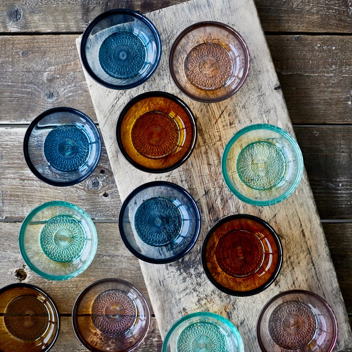 Bitz glasskål Ø 12 cm, Amber Bitz