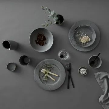 Bitz pastaskål Ø20 cm matt - Grå - Bitz