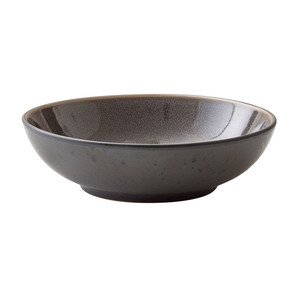 Bitz pastaskål Ø20 cm svart Svart-grå | Skandinavisk Design | Djupa tallrikar | Svart
