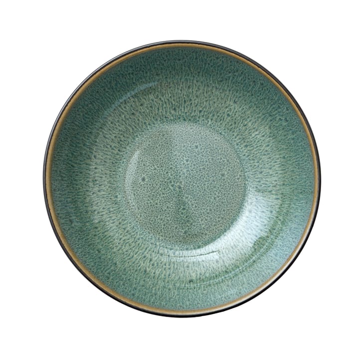 Bitz pastaskål Ø20 cm svart, Svart-grön Bitz