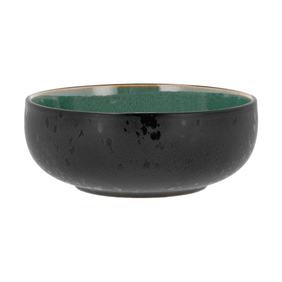 Bitz pokebowl/ramenskål Ø18 cm Black-green | Skandinavisk Design | Frukostskålar | Svart