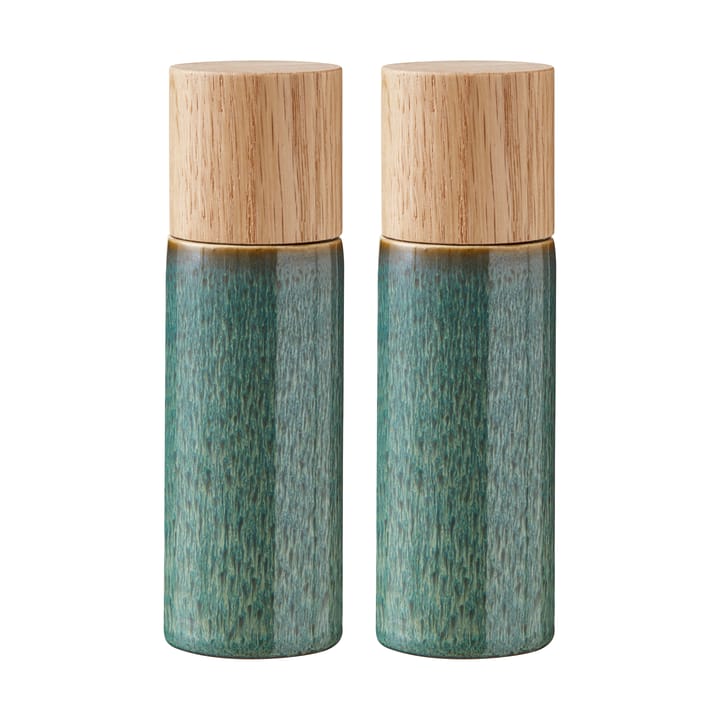 Bitz Salt - & Pepparkvarn 17 cm 2 delar - Grön - Bitz