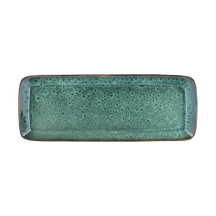 Bitz serveringsfat 38x14 cm, Svart-grön Bitz