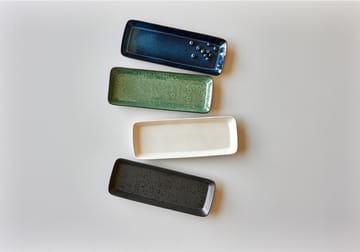 Bitz serveringsfat 38x14 cm - Svart-grön - Bitz