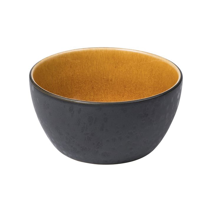 Bitz skål Ø 12 cm svart, Svart-amber Bitz