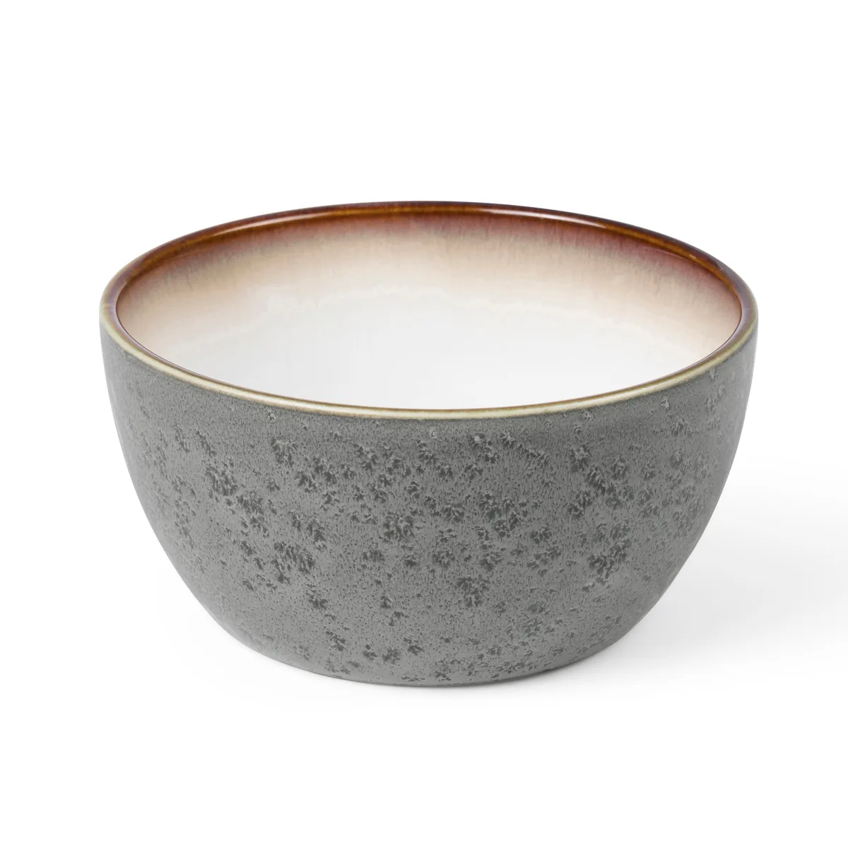 Bitz Bitz skål Ø 14 cm grå Grå-creme