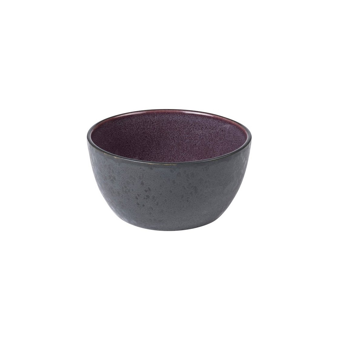 Bitz skål Ø 14 cm svart Svart-lila | Skandinavisk Design | Frukostskålar | Lila
