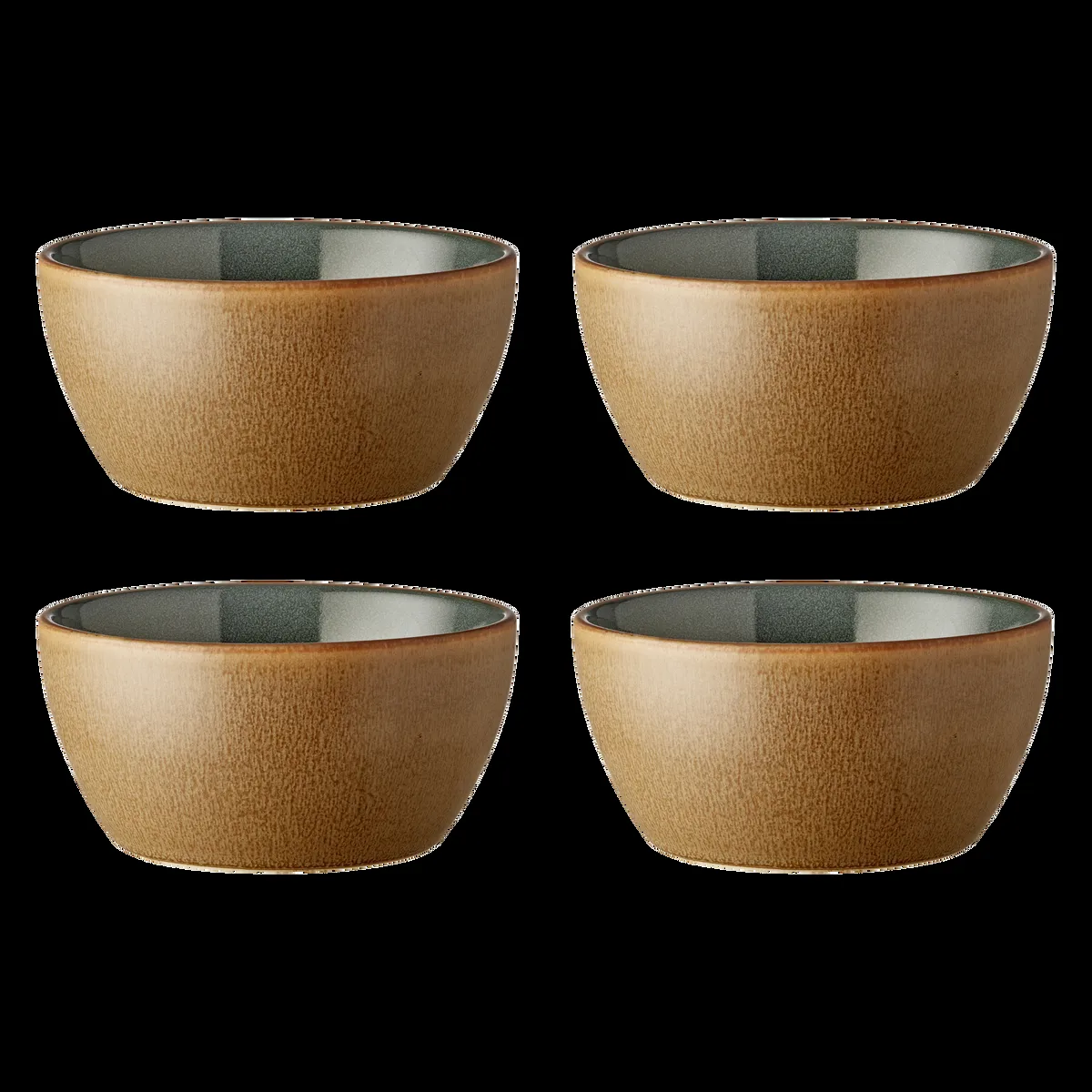 Bitz Bitz skål 4-pack Ø12 cm Wood-forest
