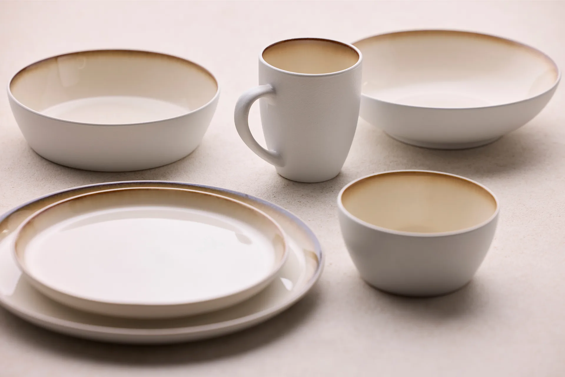 Bitz soppskål Ø 18 cm, Vit-gräddvit Bitz