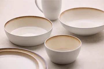 Bitz soppskål Ø 18 cm - Vit-gräddvit - Bitz