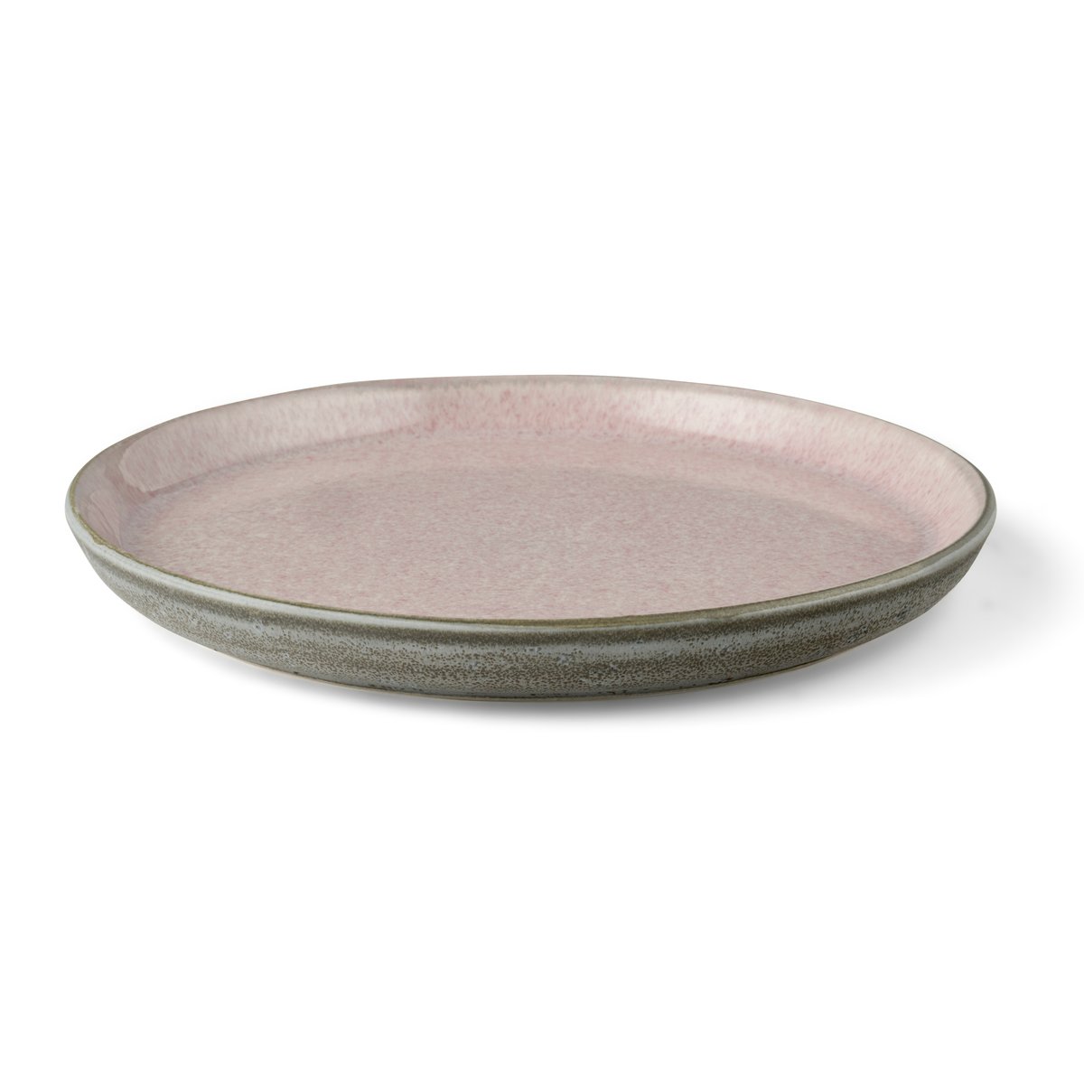 Bitz tallrik gastro Ø 21 cm Grå-rosa | Skandinavisk Design | Assietter | Grå