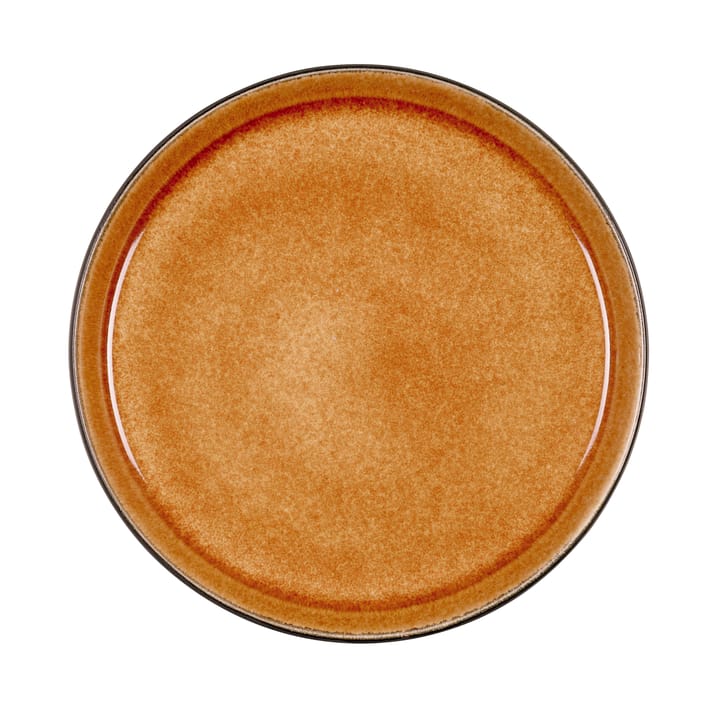 Bitz tallrik gastro Ø 21 cm, Svart-amber Bitz