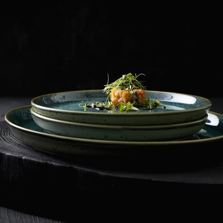 Bitz tallrik gastro Ø27 cm, Svart-grön Bitz