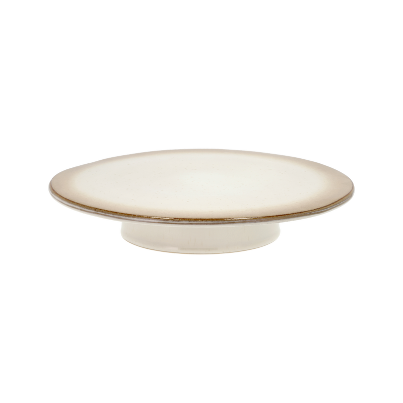 Bitz tårtfat på fot Ø30 cm Gräddvit | Skandinavisk Design | Tårtfat & Kakfat | Vit