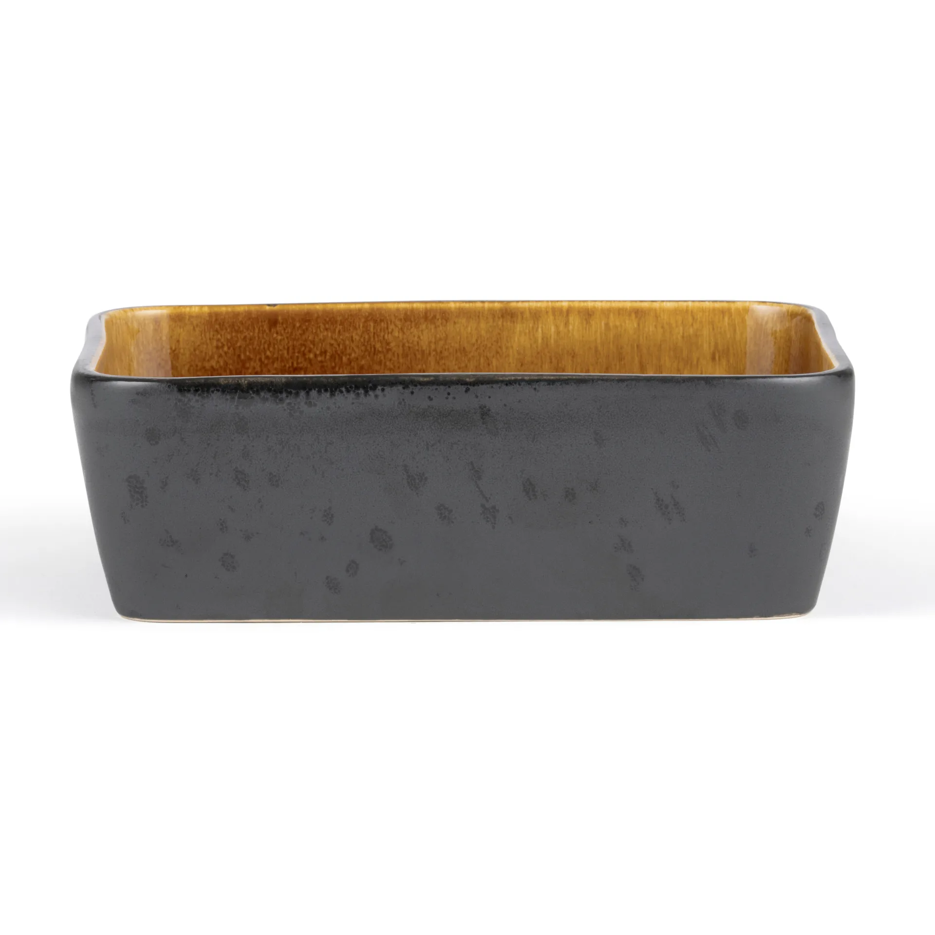 Bitz uppläggningsfat svart 19x14 cm, Amber Bitz