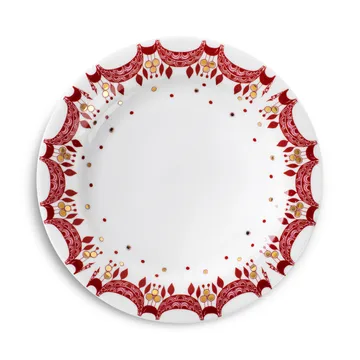 Bjørn Wiinblad jultallrik Ø 20 cm - röd - Bjørn Wiinblad
