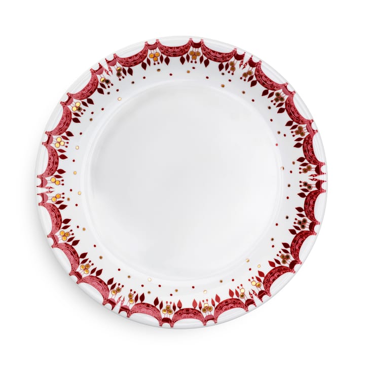 Bjørn Wiinblad jultallrik Ø 28 cm - röd - Bjørn Wiinblad