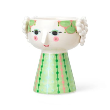 Eva ljusstake 9,5 cm - Grön - Bjørn Wiinblad