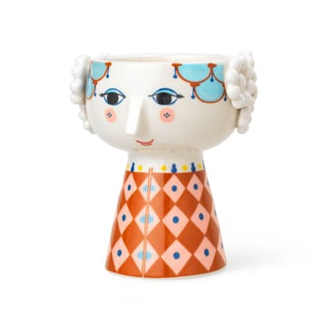 Eva ljusstake 9,5 cm - Terrakotta - Bjørn Wiinblad