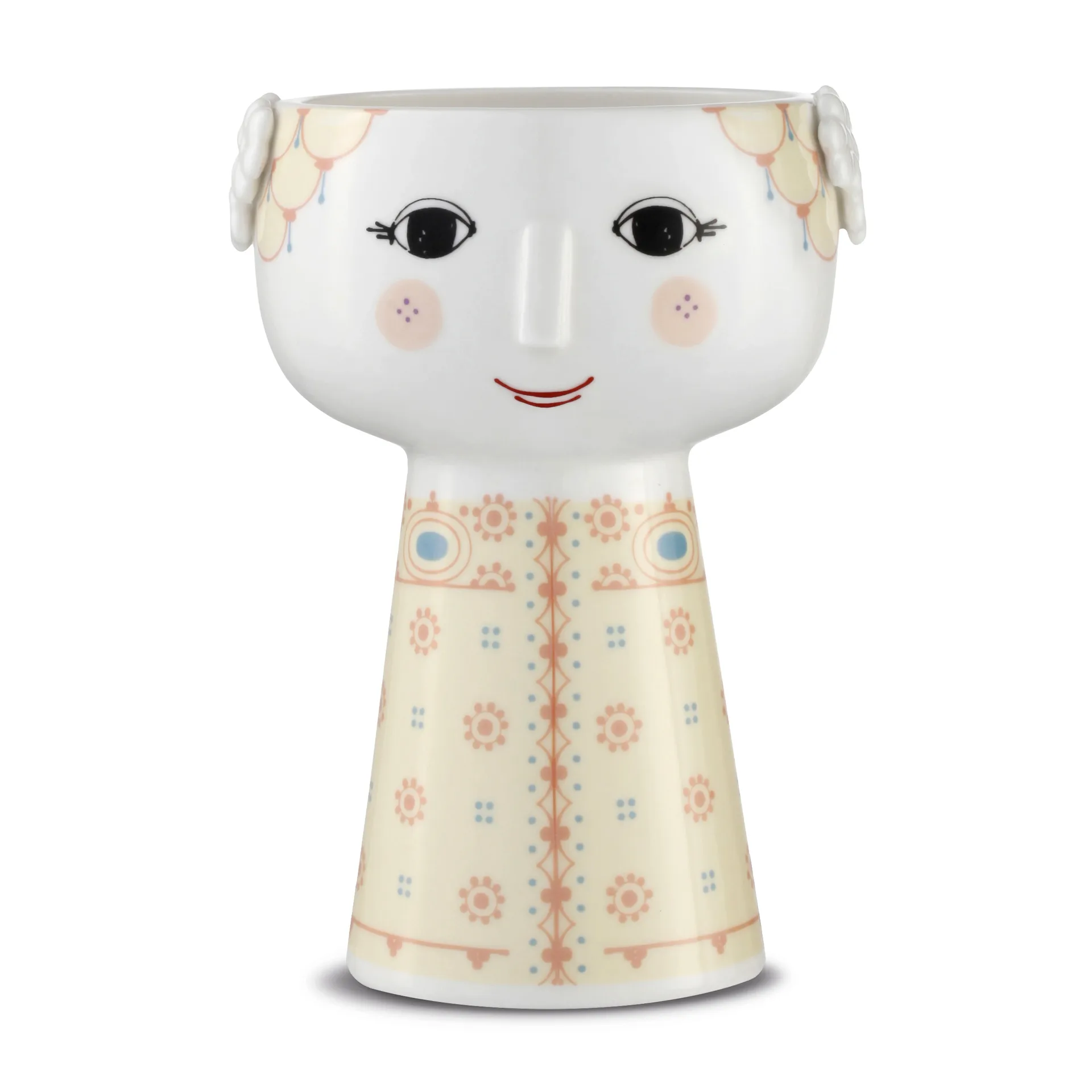 Eva vas 15 cm, Soft yellow Bjørn Wiinblad