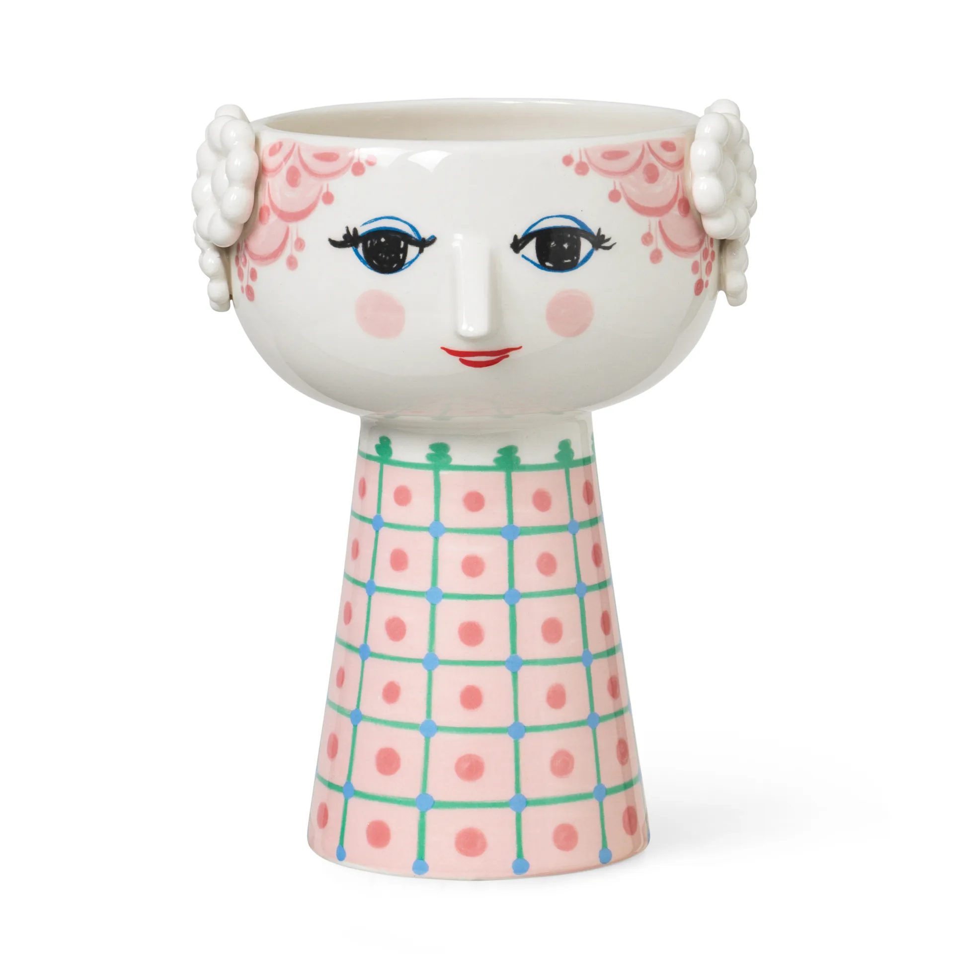Eva vas 18,5 cm, Rosa Bjørn Wiinblad