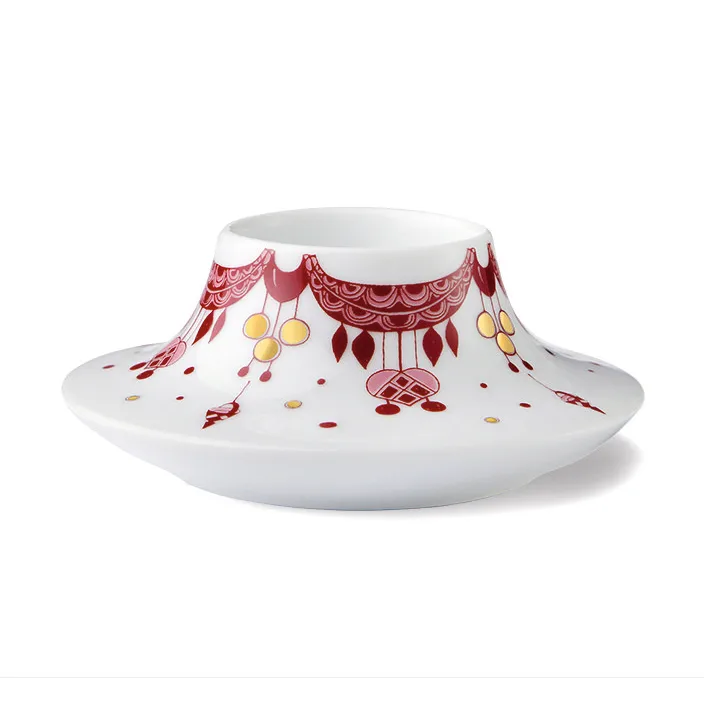 Guirlande adventsljusstake Ø 12,5 cm, Röd Bjørn Wiinblad