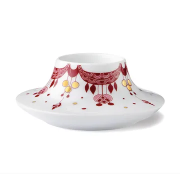 Guirlande adventsljusstake Ø 12,5 cm - Röd - Bjørn Wiinblad