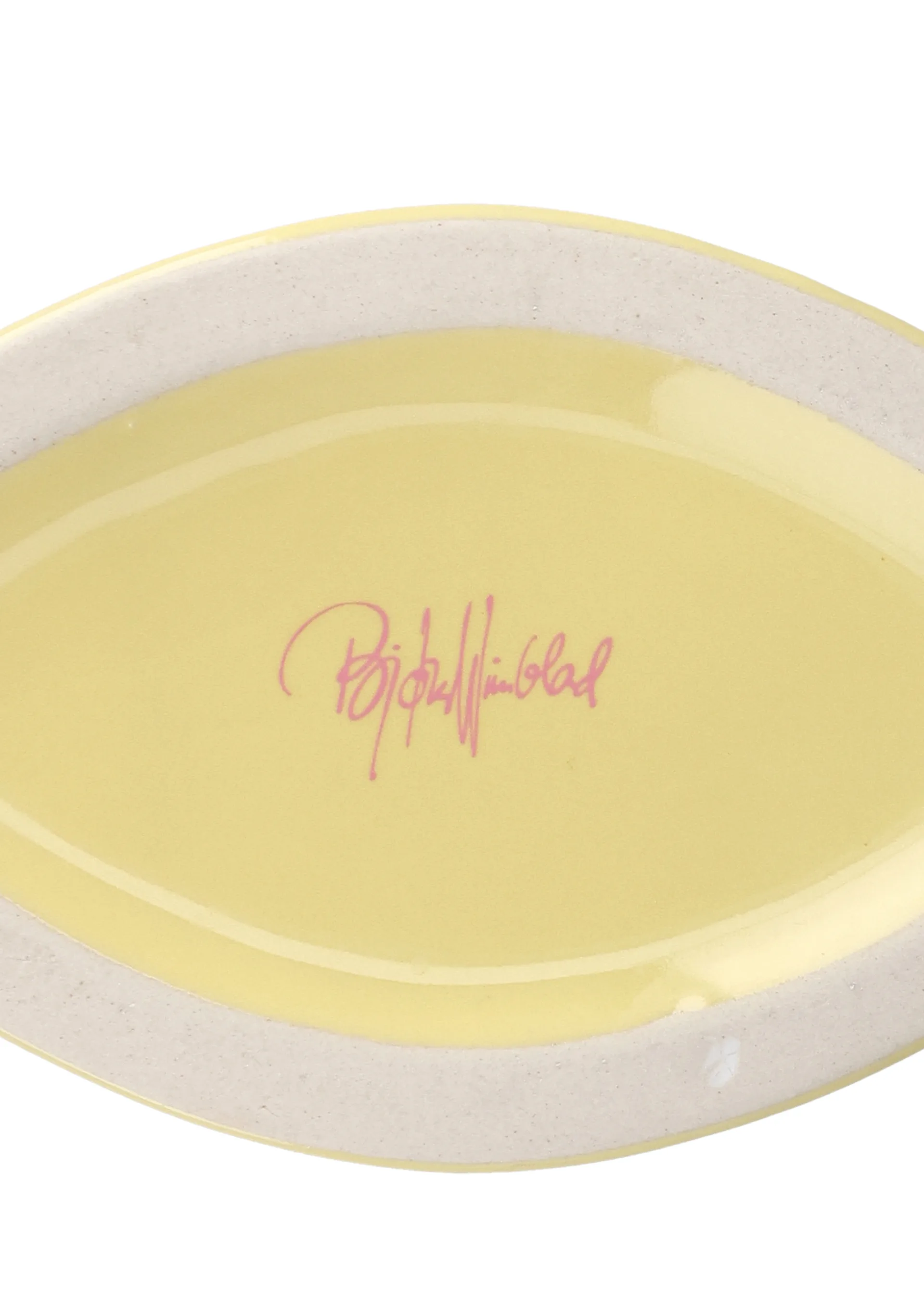 Nina vas, Gul-rosa, 22 cm Bjørn Wiinblad