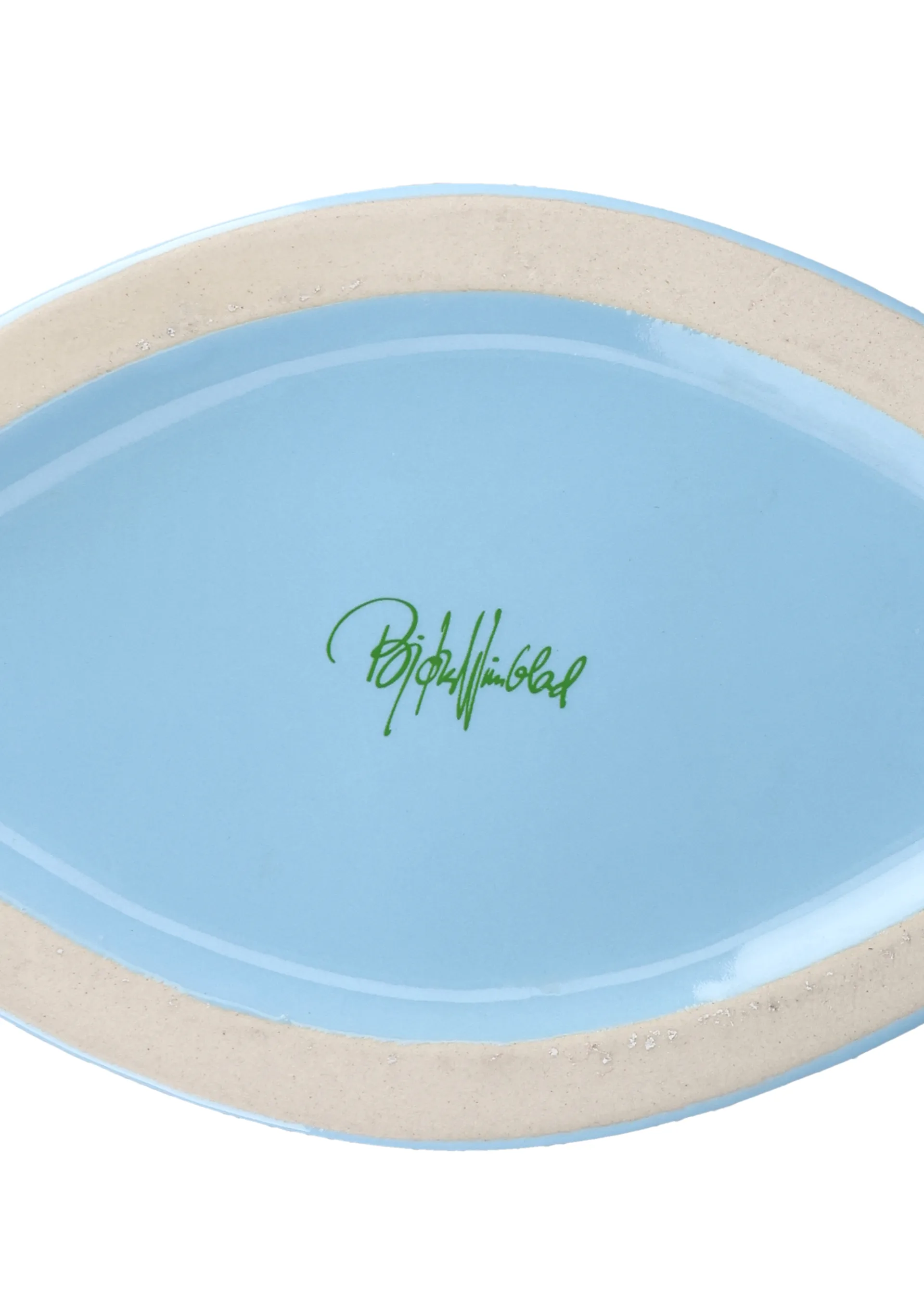 Nina vas, Ljusblå-grön, 28,5 cm Bjørn Wiinblad